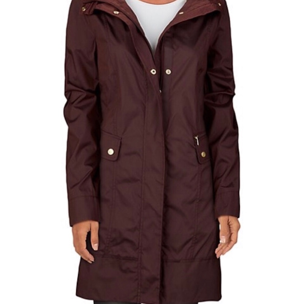 NWT Cole Haan Packable Raincoat